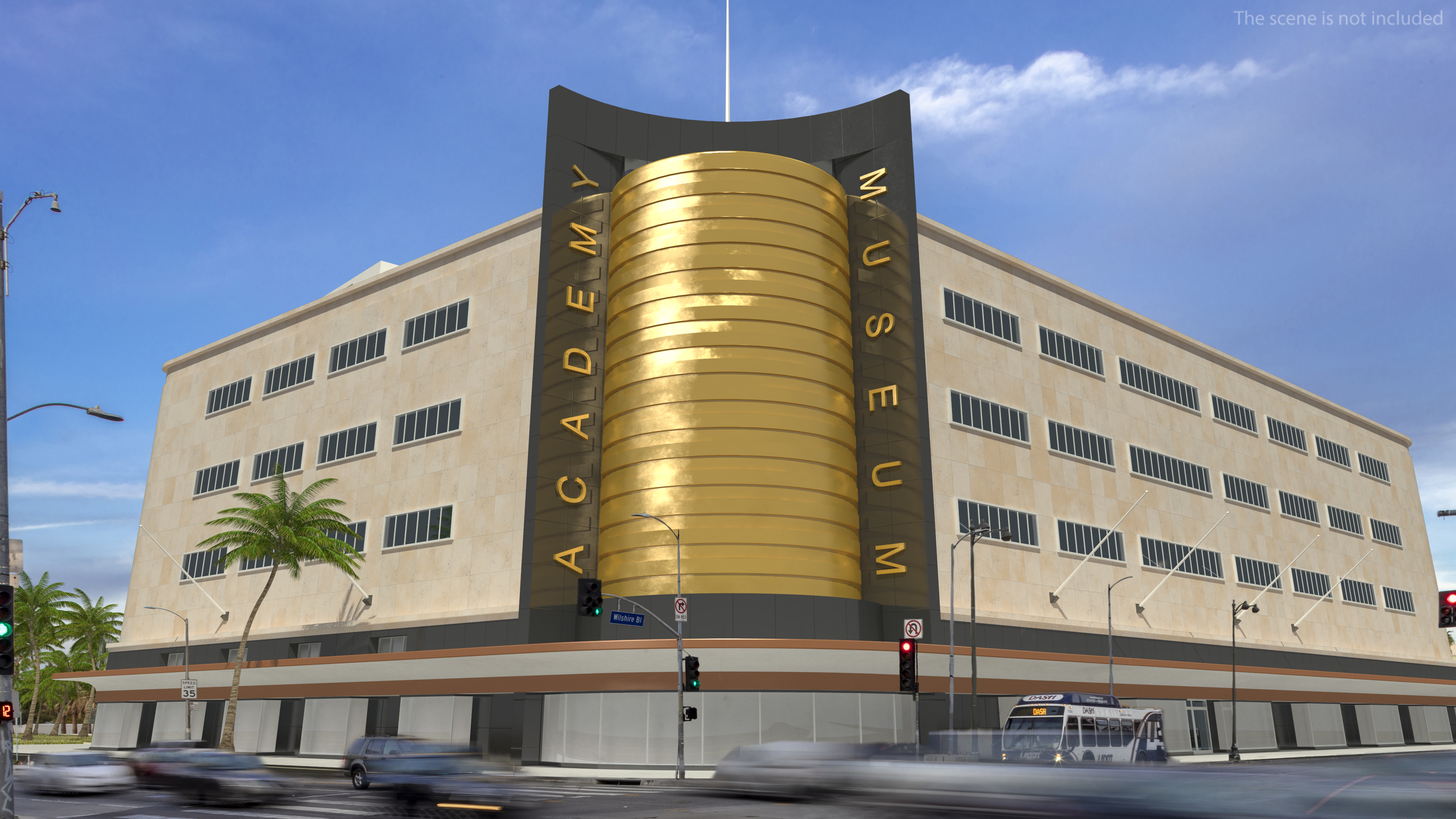 3D Academy Museum of Motion Pictures model