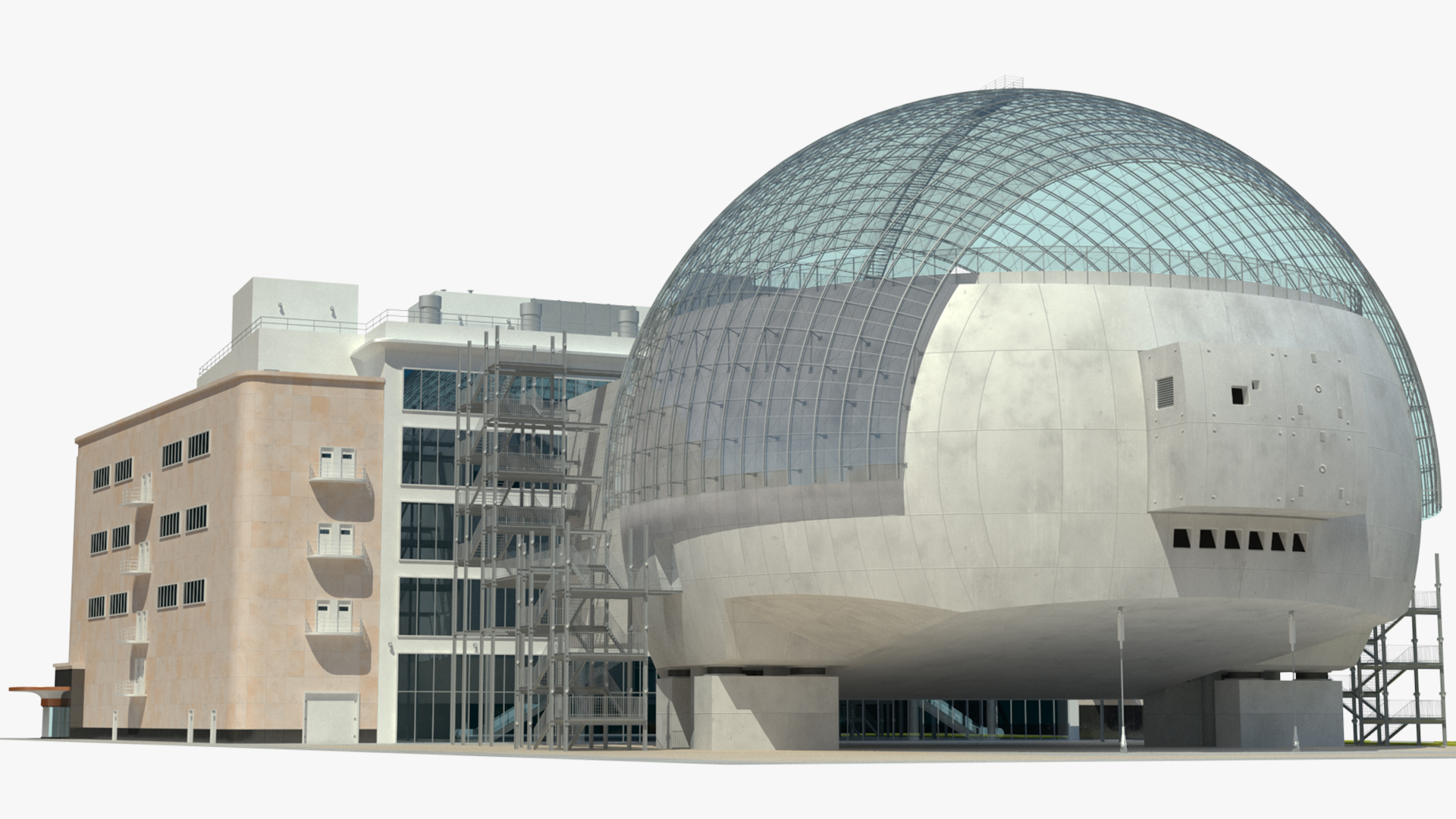 3D Academy Museum of Motion Pictures model