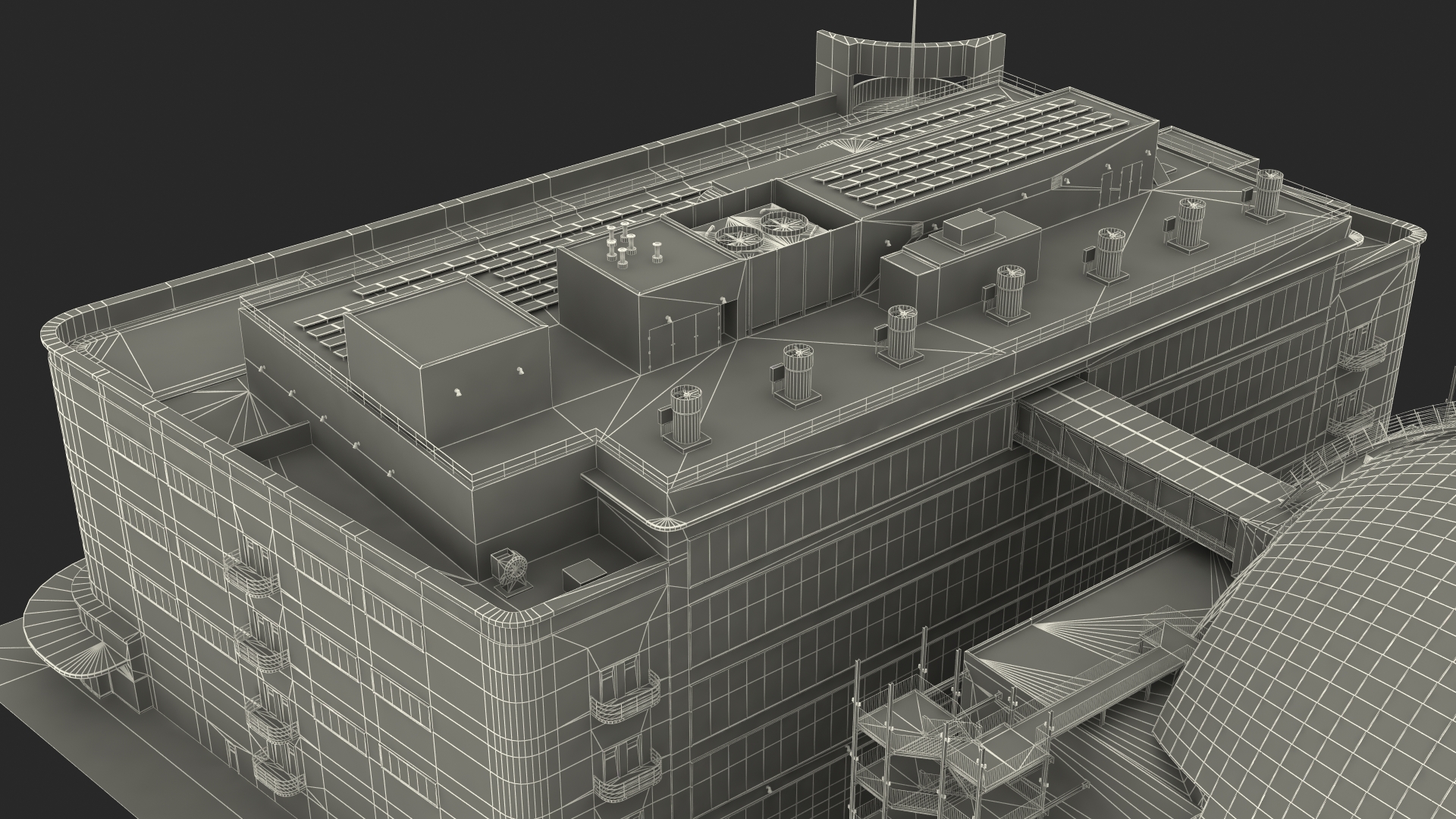 3D Academy Museum of Motion Pictures model