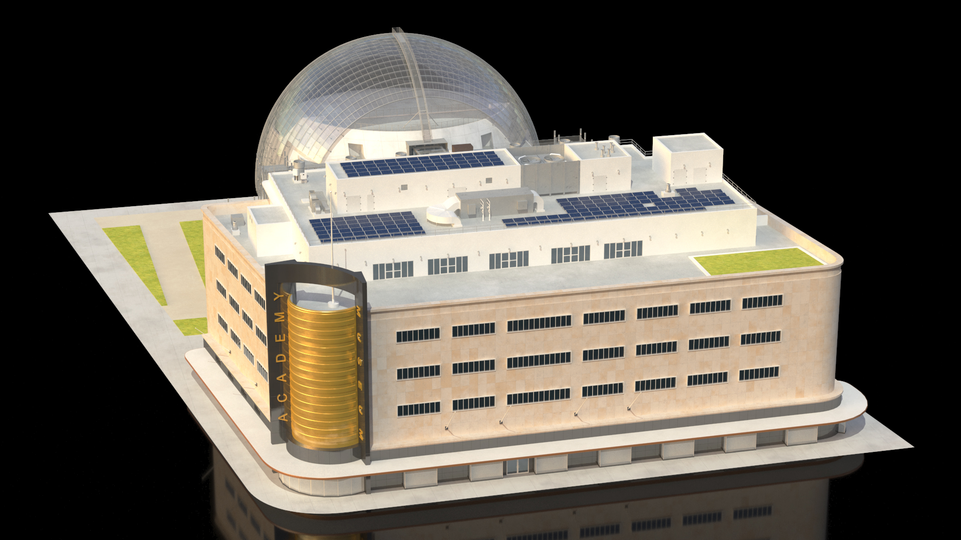 3D Academy Museum of Motion Pictures model
