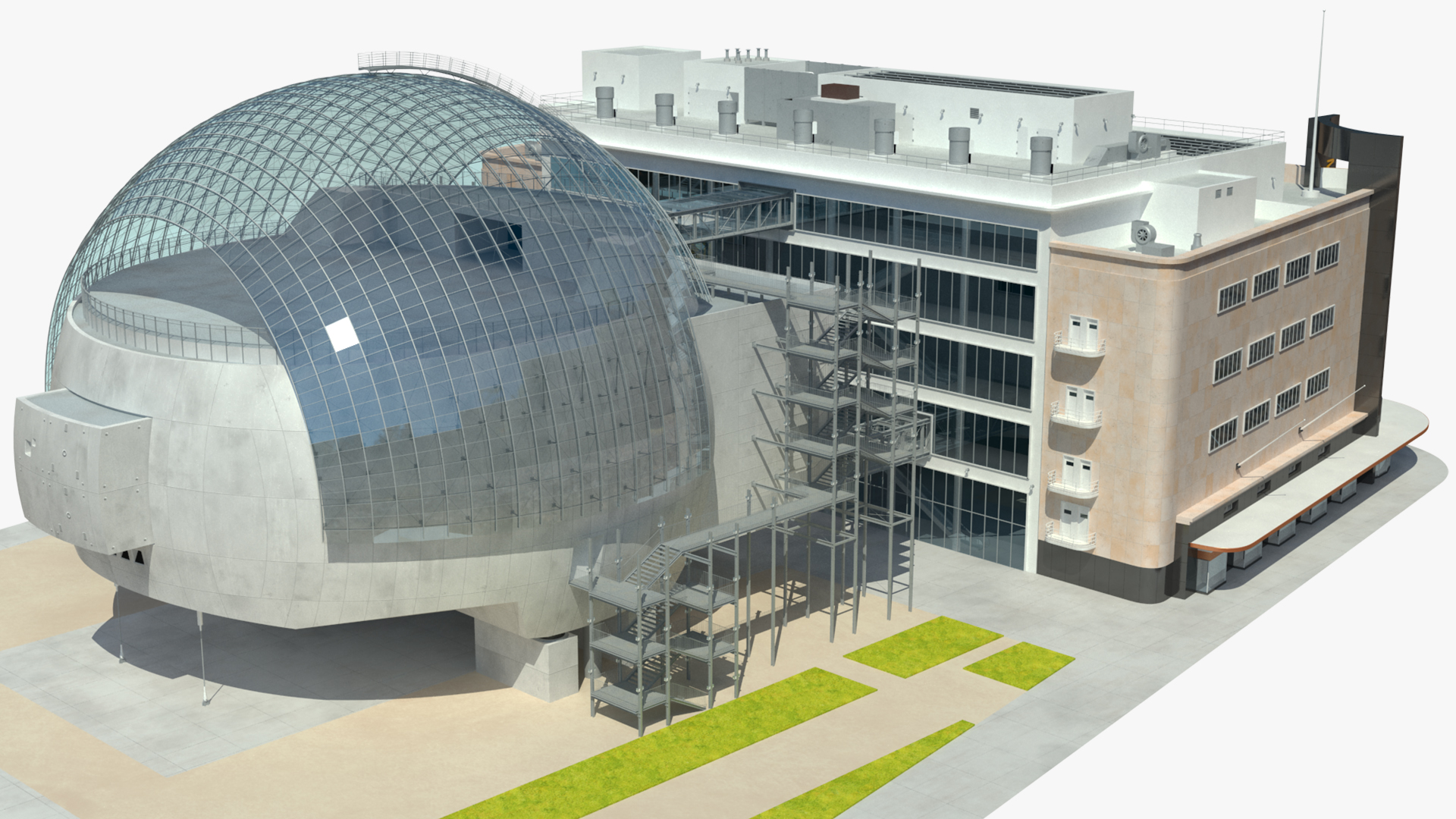 3D Academy Museum of Motion Pictures model
