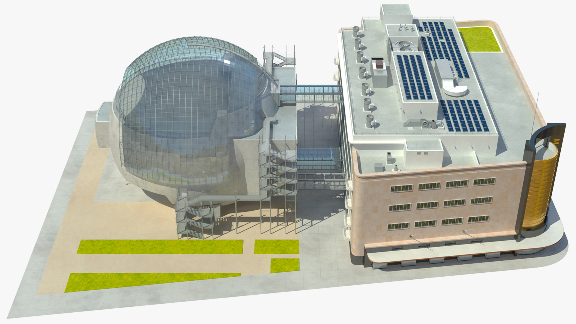 3D Academy Museum of Motion Pictures model