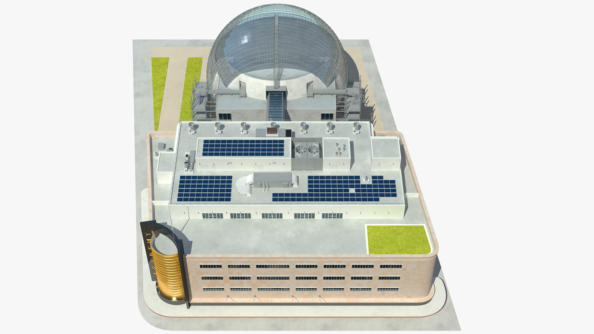 3D Academy Museum of Motion Pictures model