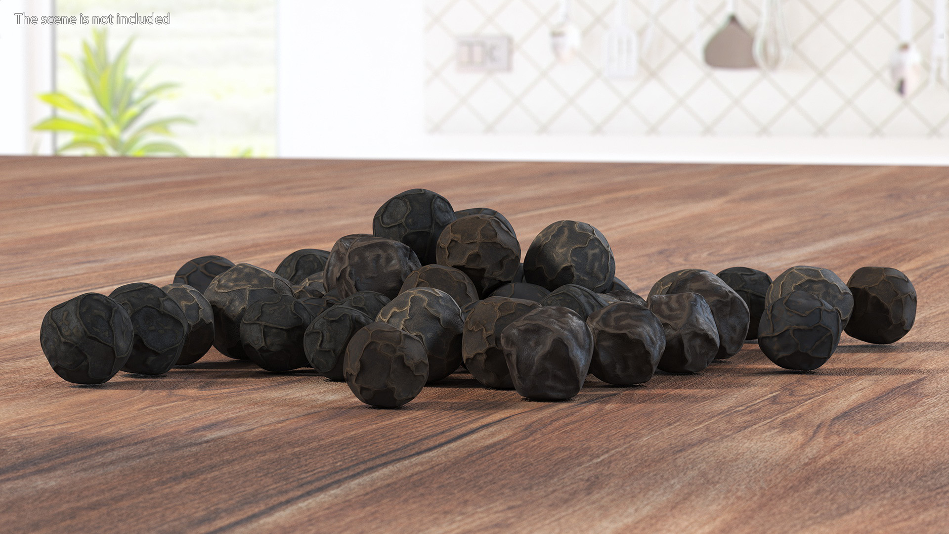 Dried Peppercorn Black 3D