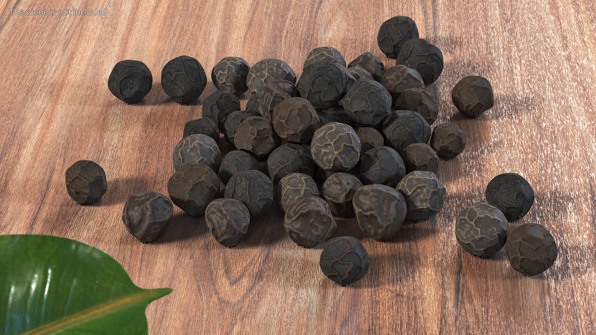 Dried Peppercorn Black 3D