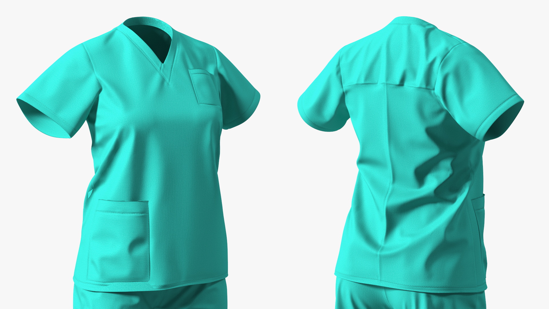 3D Medical Nurse Uniform