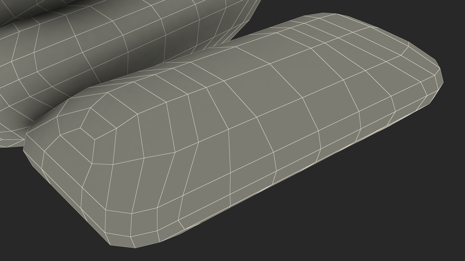 Chewing Gum Pads Colored 3D model