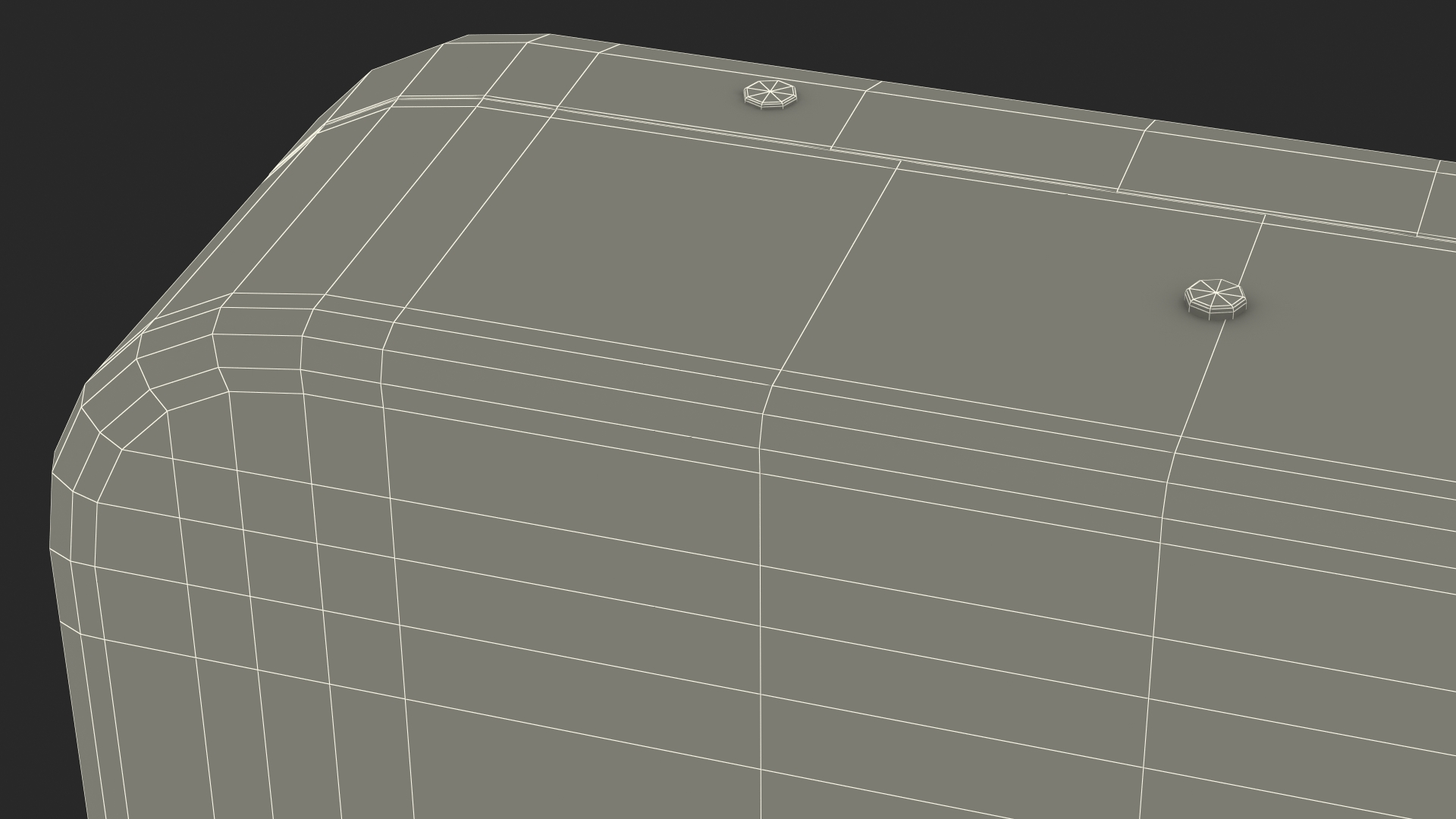 3D Cash Box Gray model