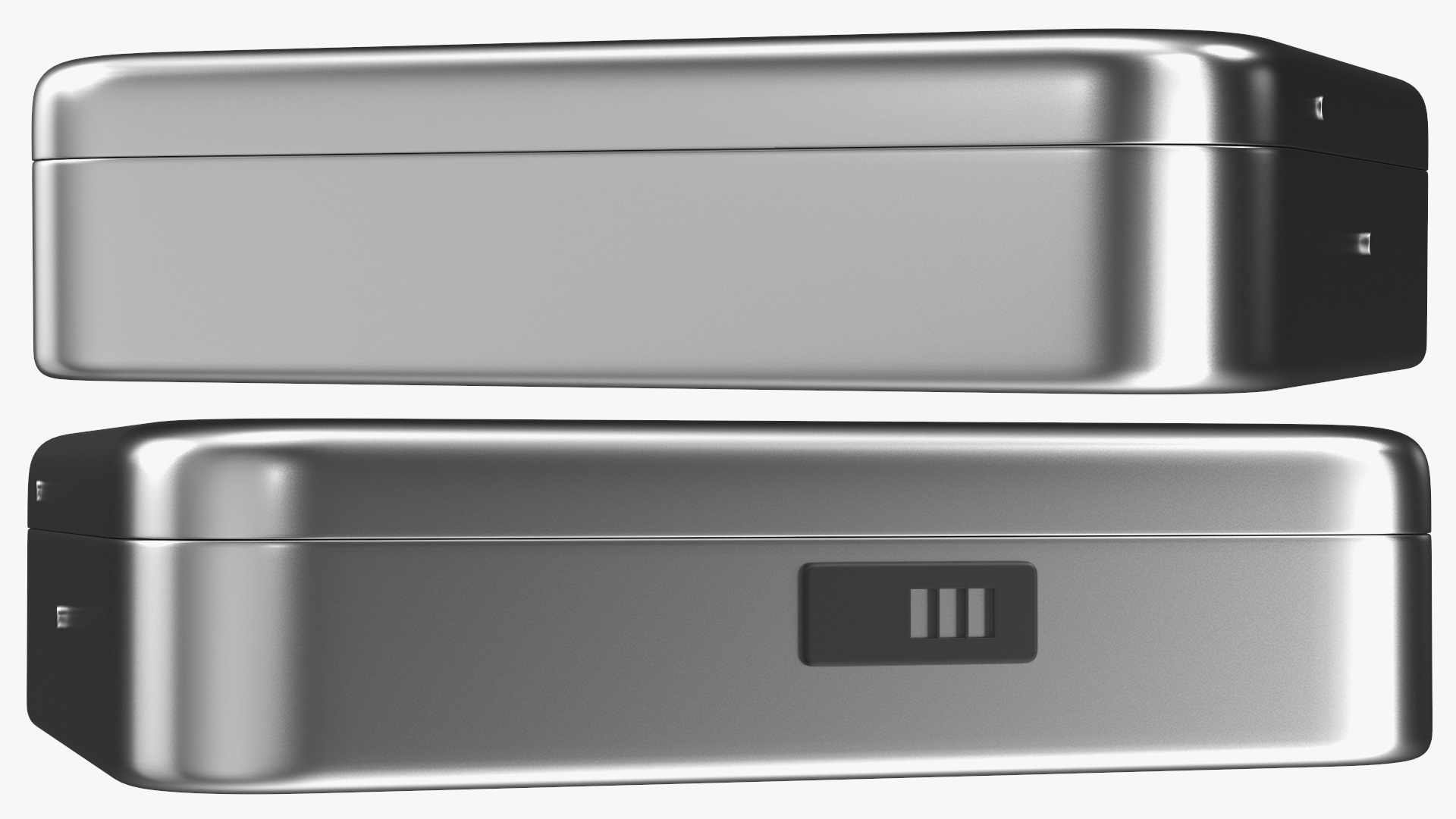 3D Cash Box Gray model