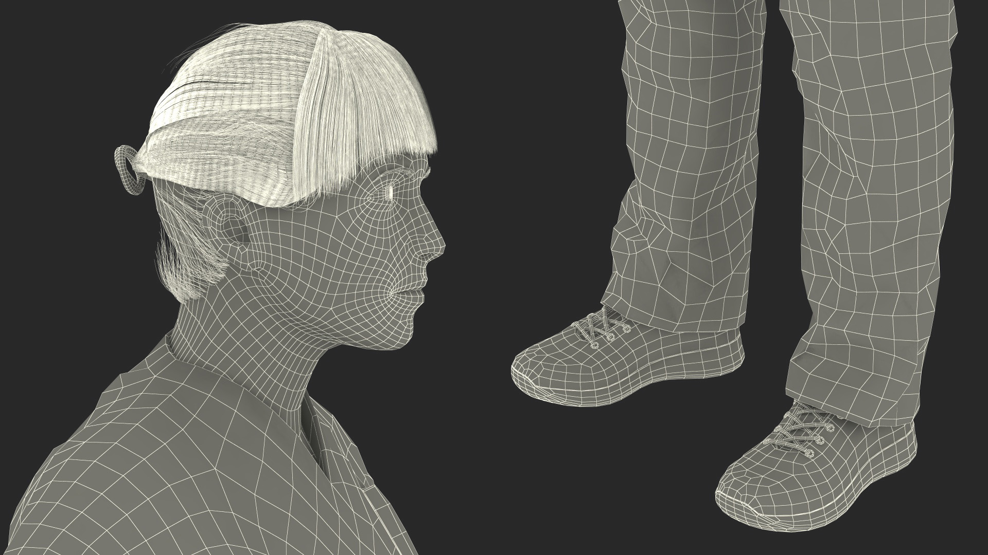 Female Nurse Character 3D