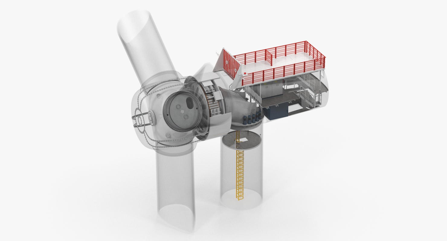 Wind Turbine Inside, view 3