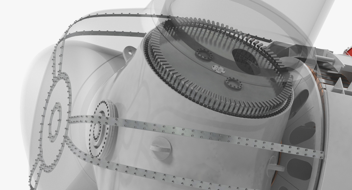 Wind Turbine Inside 3D model