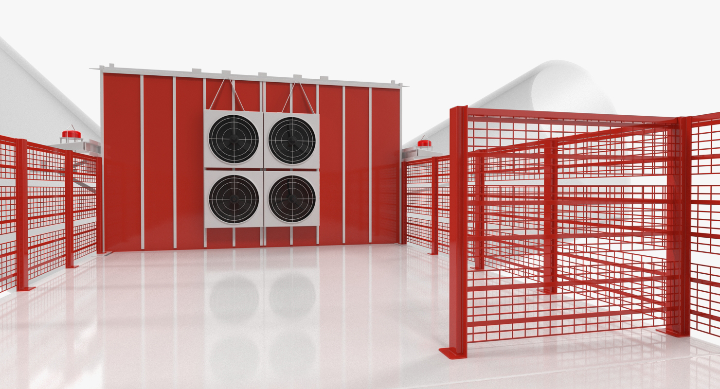 Wind Turbine Inside 3D model