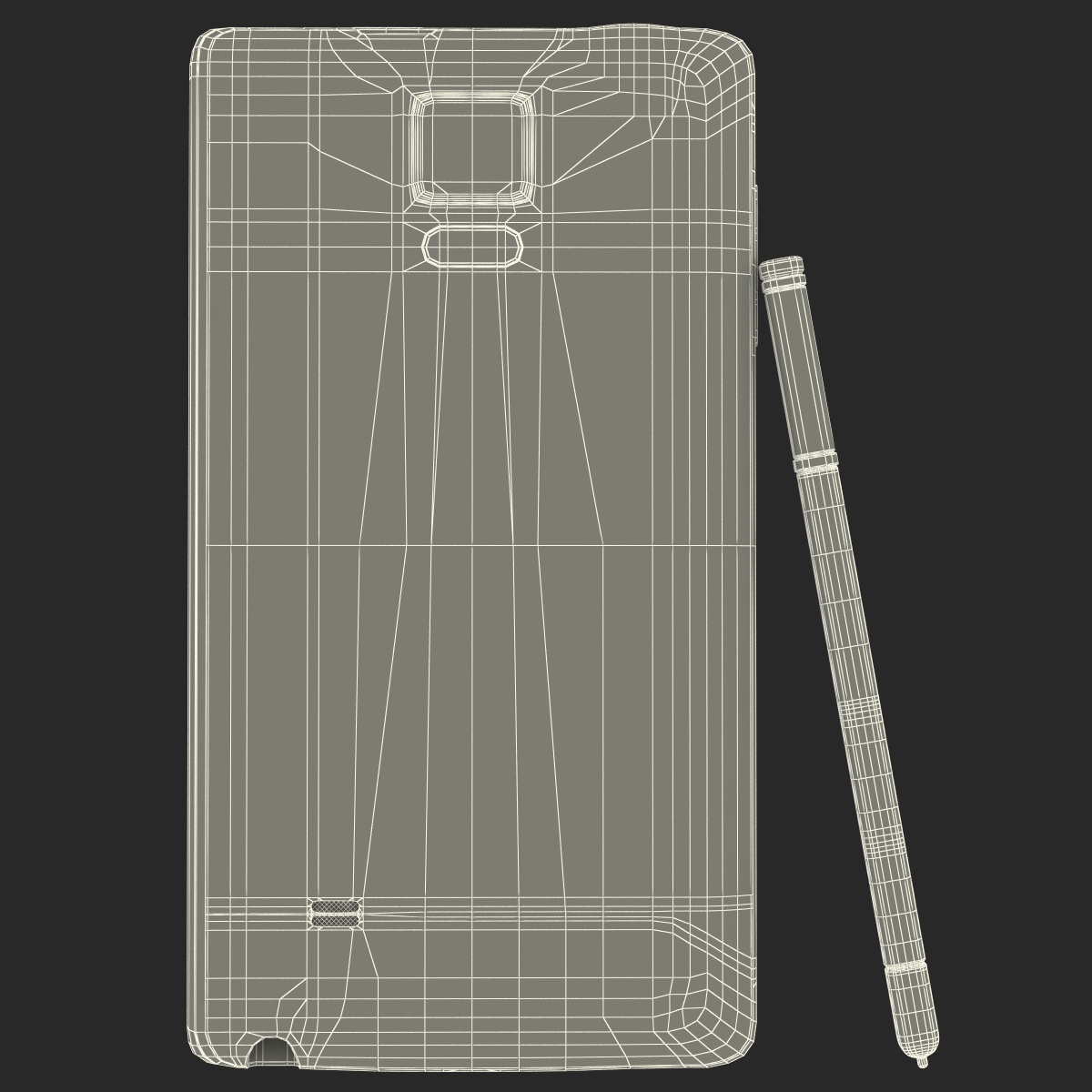 Samsung Galaxy Note Edge 3D model