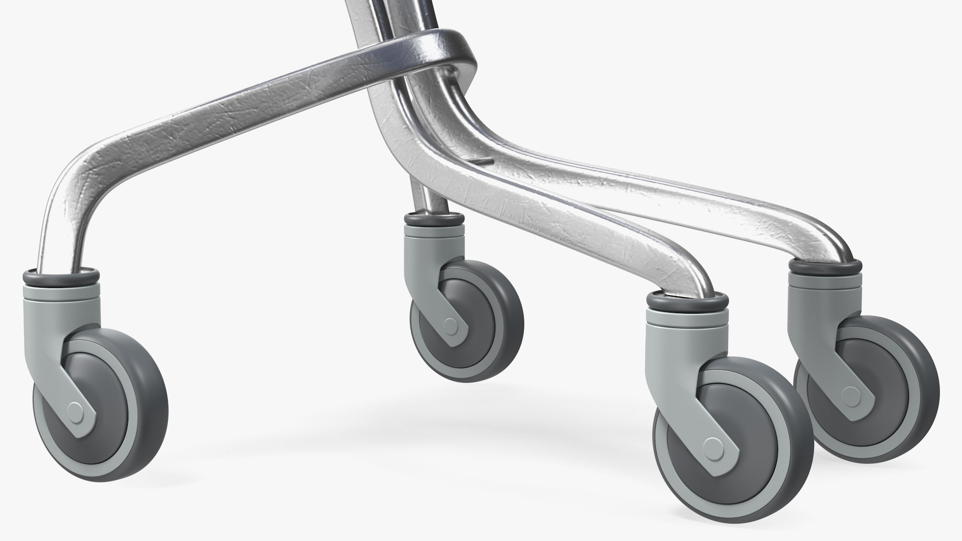Plastic Shopping Trolley 100L 3D model