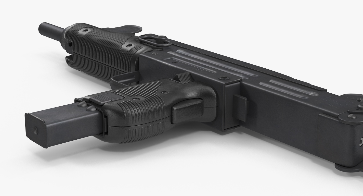 Submachine gun UZI SMG 3D