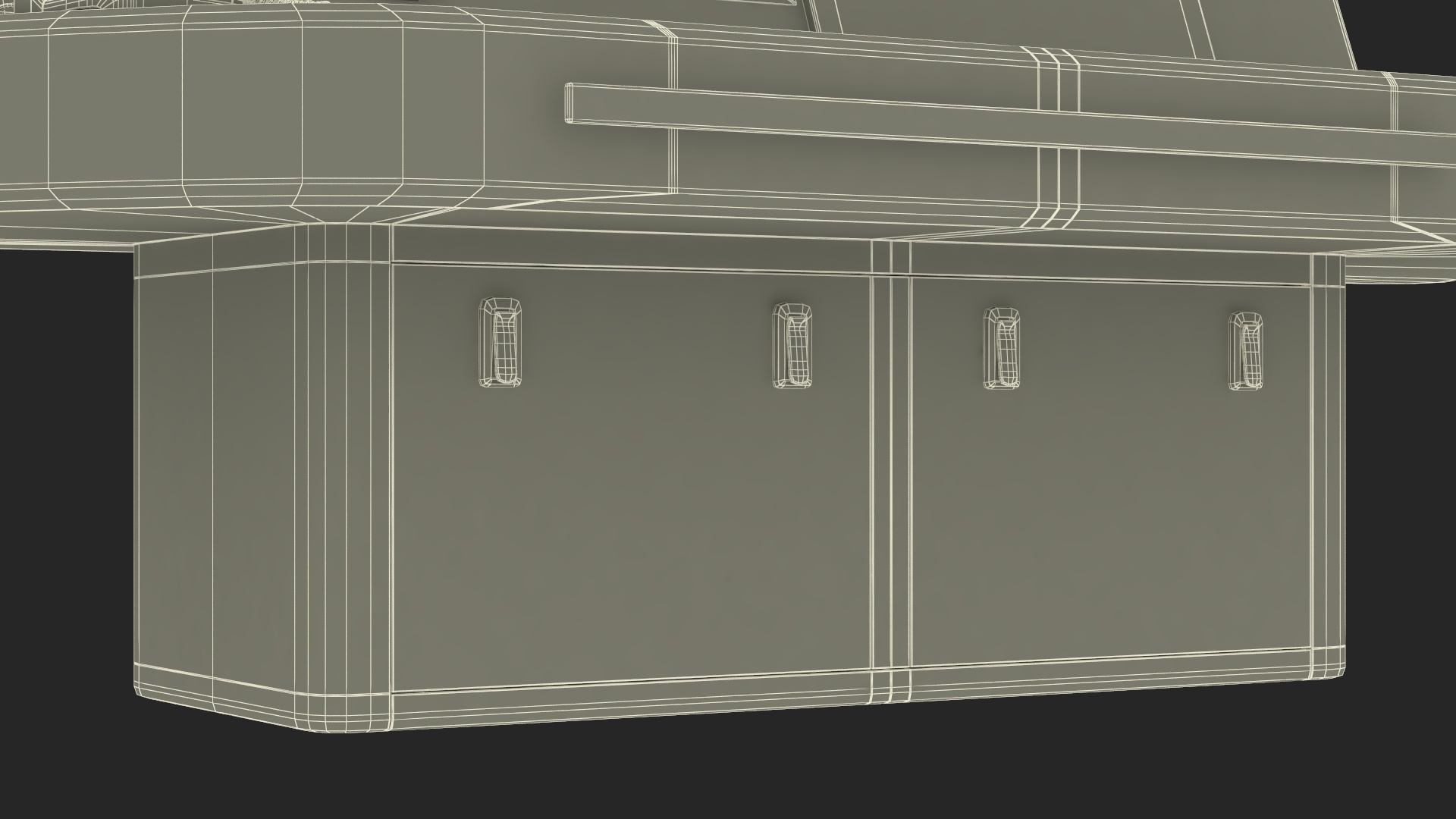 Military Control Station 3D model