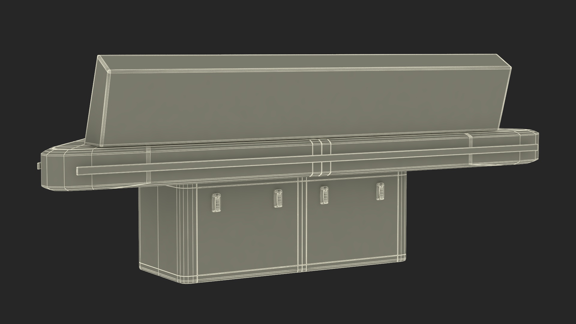 Military Control Station 3D model