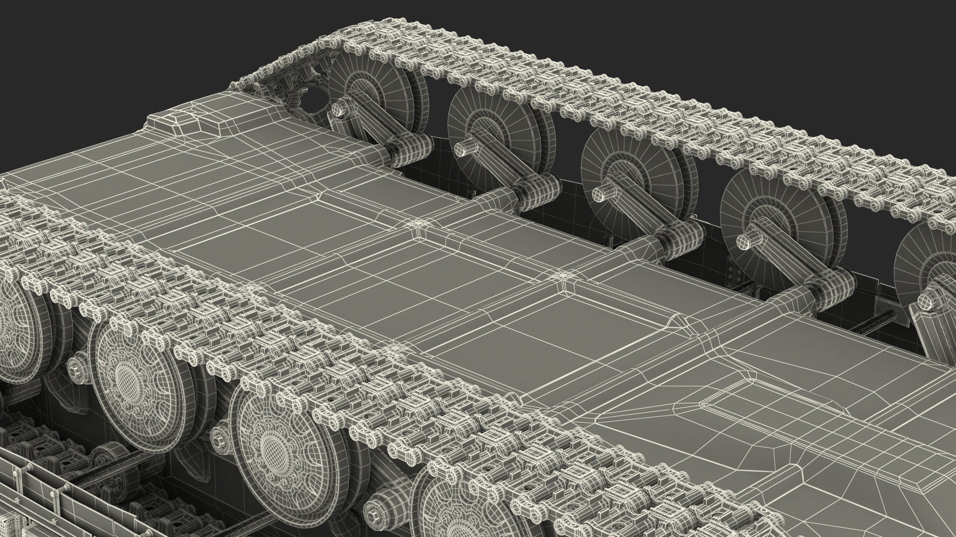 Battle Tank T-64 BV Dirty Rigged 3D