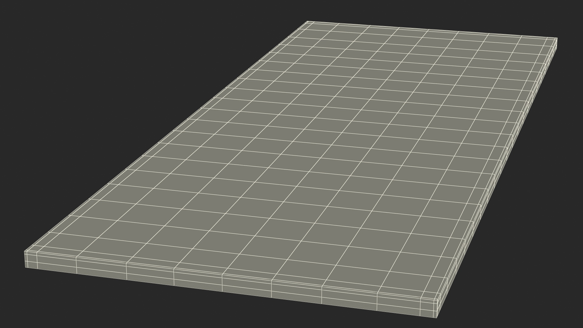Lawn Turf Roll Unfolded fur 3D