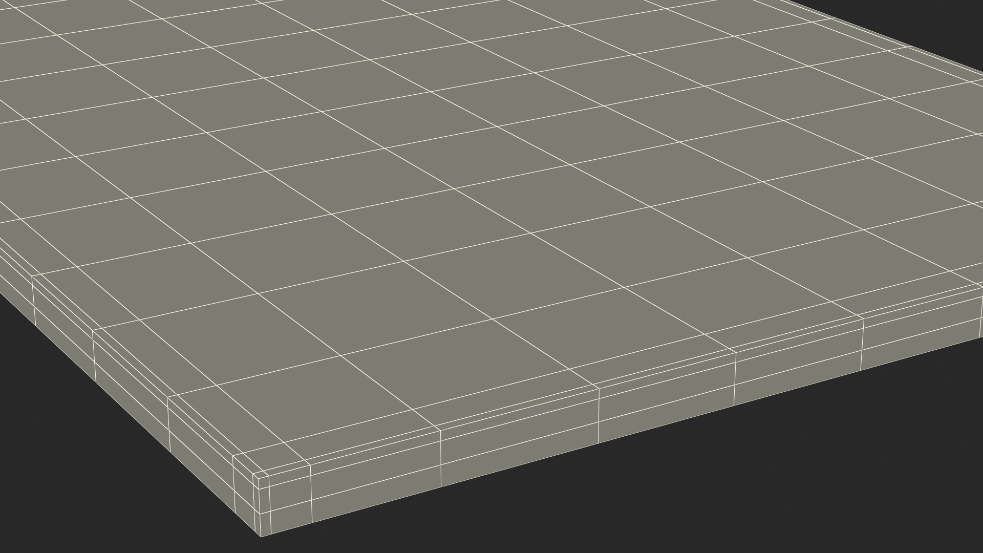 Lawn Turf Roll Unfolded fur 3D