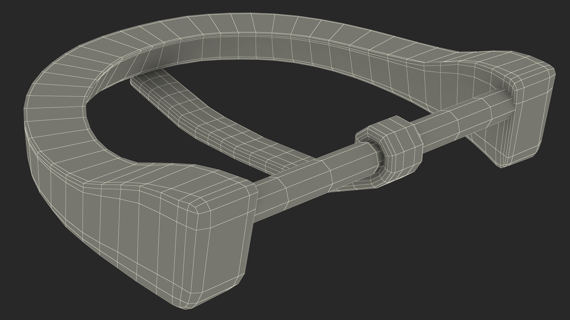 Used Semicrescent Belt 3D