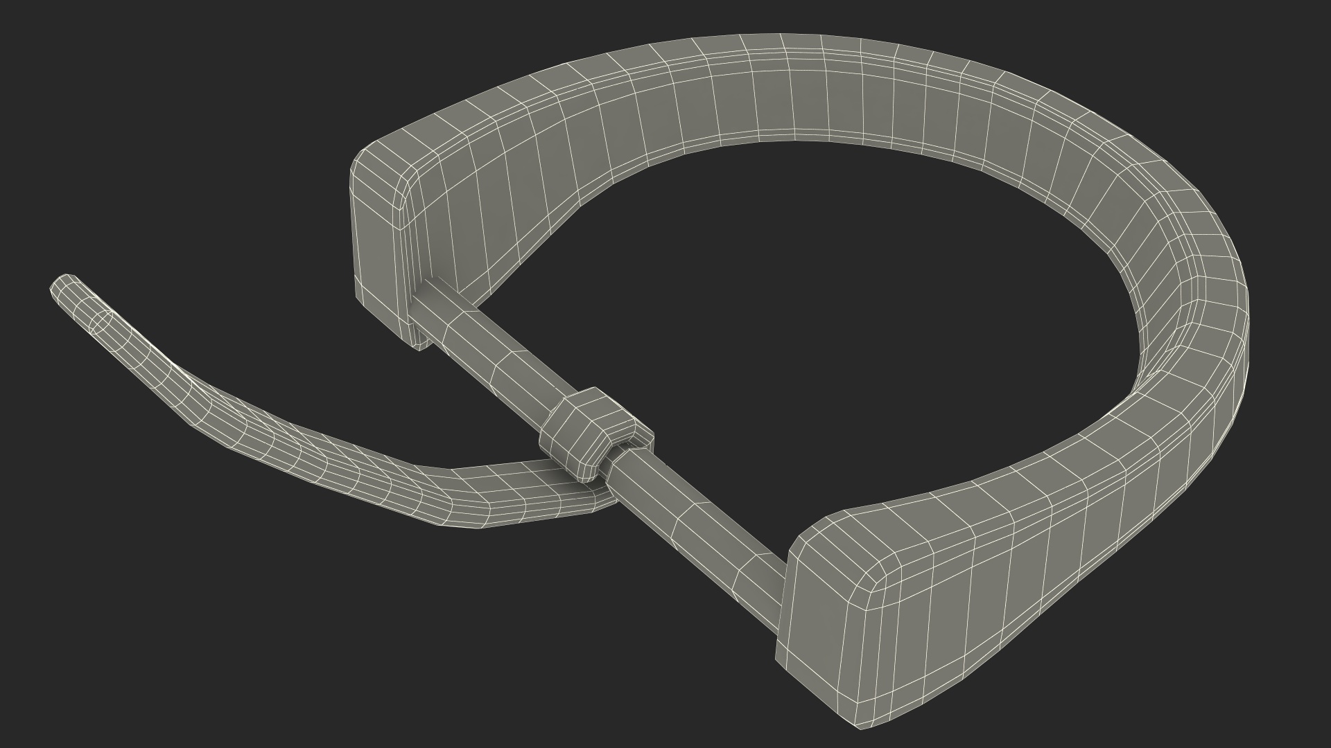 Used Semicrescent Belt 3D