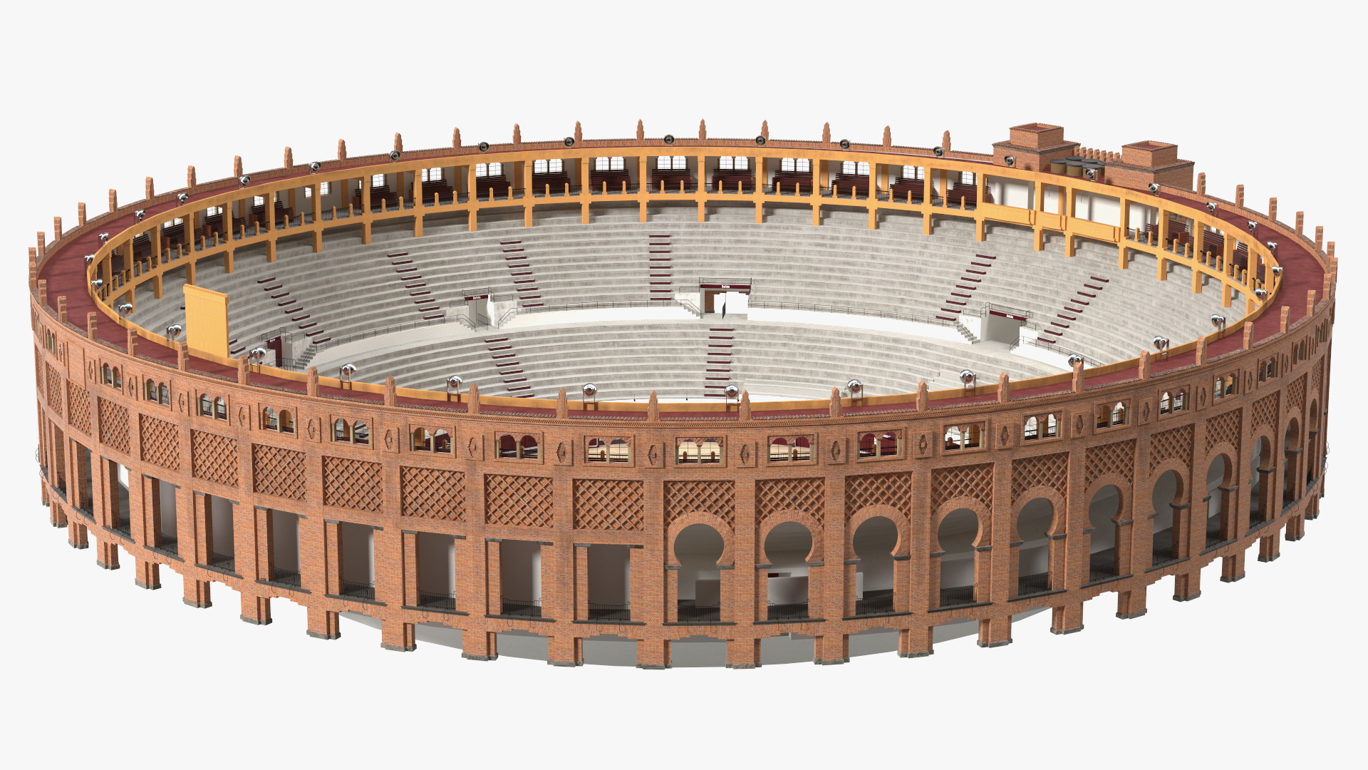 Santamaria Bullring 3D model