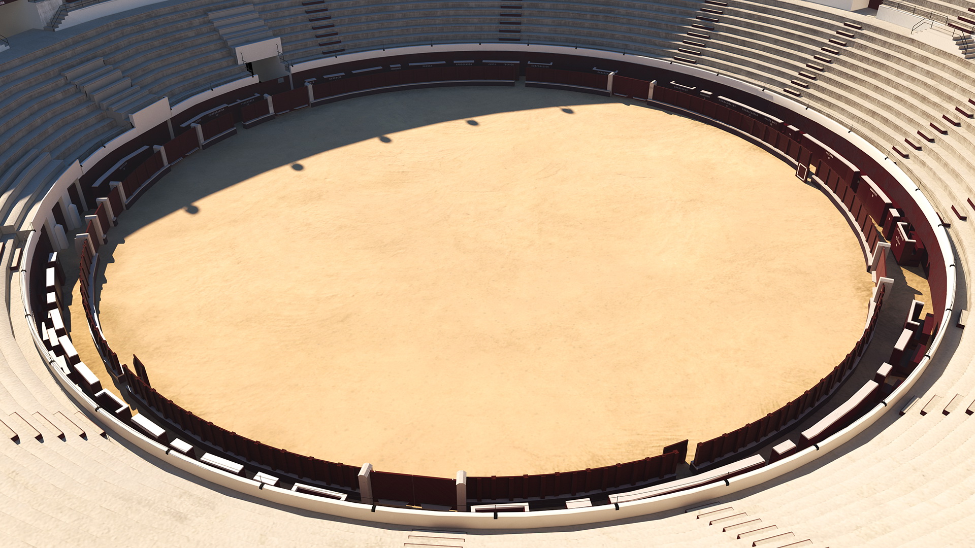 Santamaria Bullring 3D model