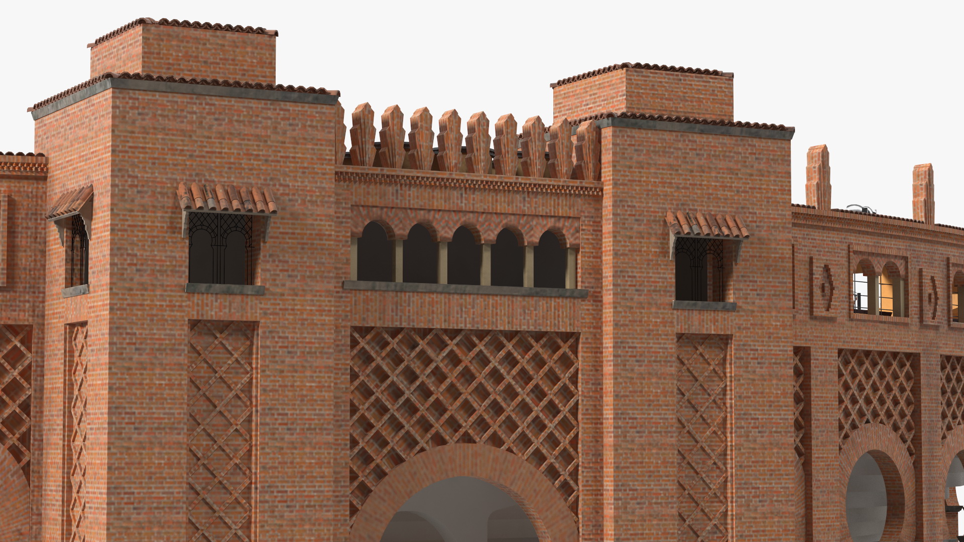 Santamaria Bullring 3D model