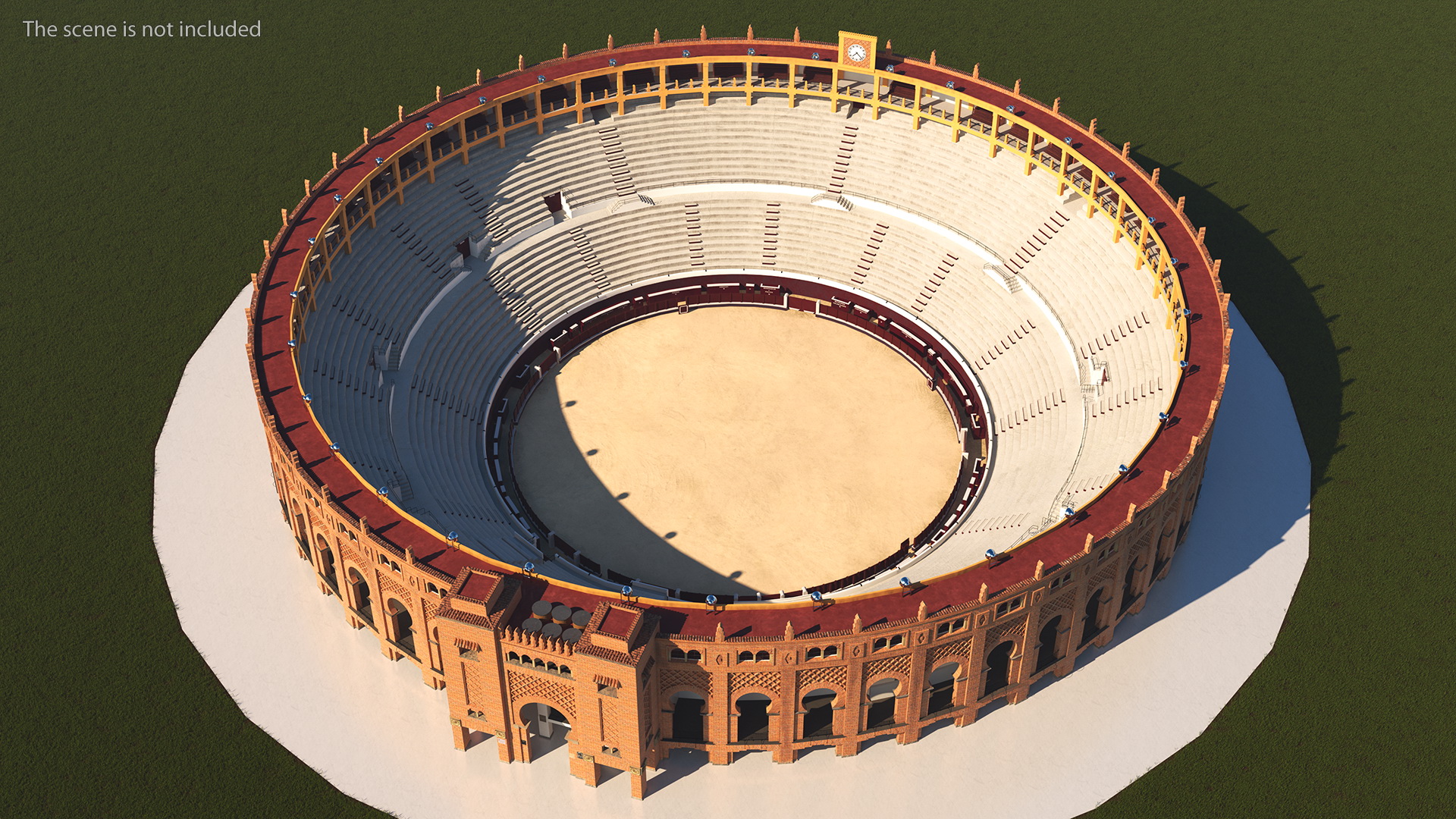 Santamaria Bullring 3D model