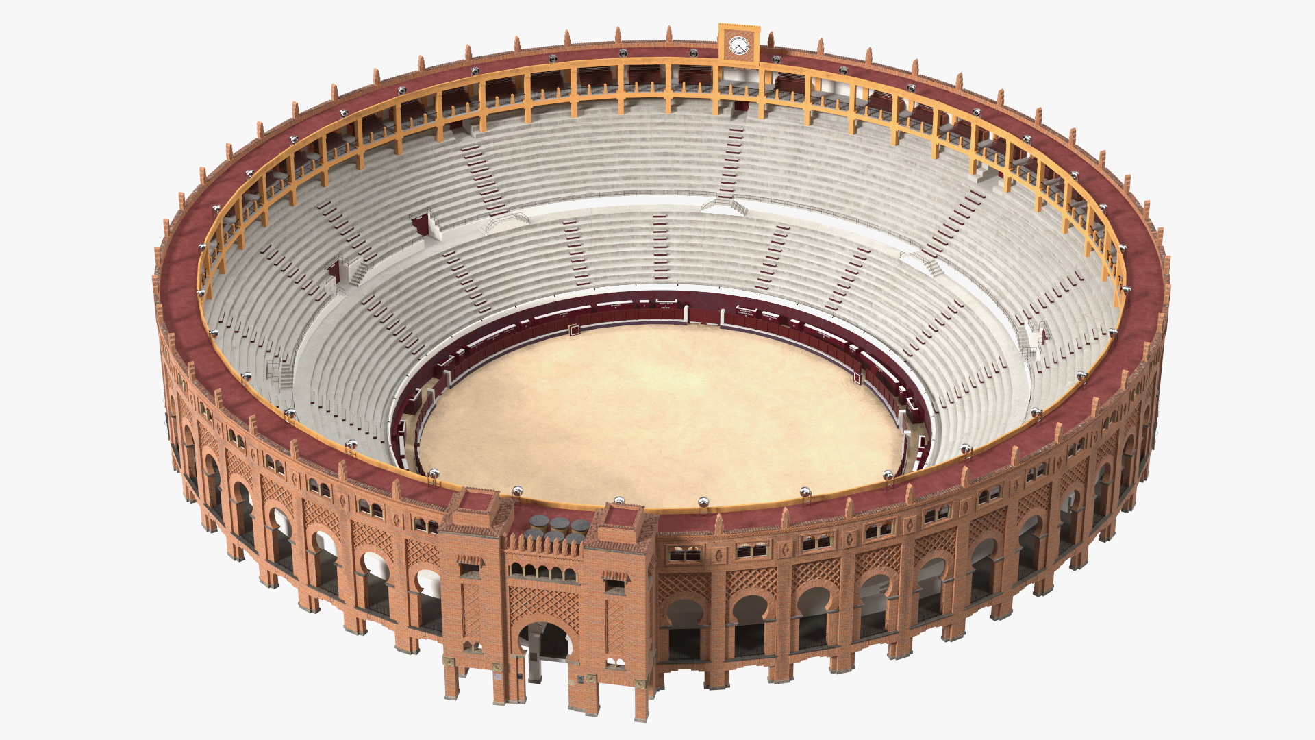 Santamaria Bullring 3D model
