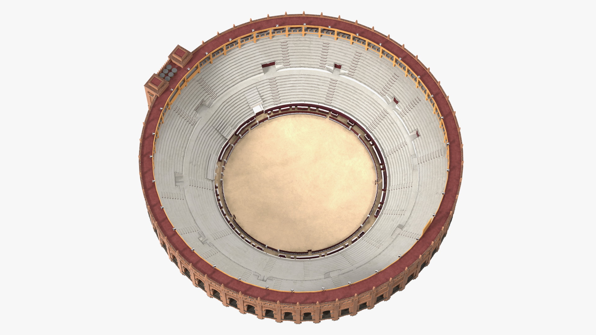 Santamaria Bullring 3D model