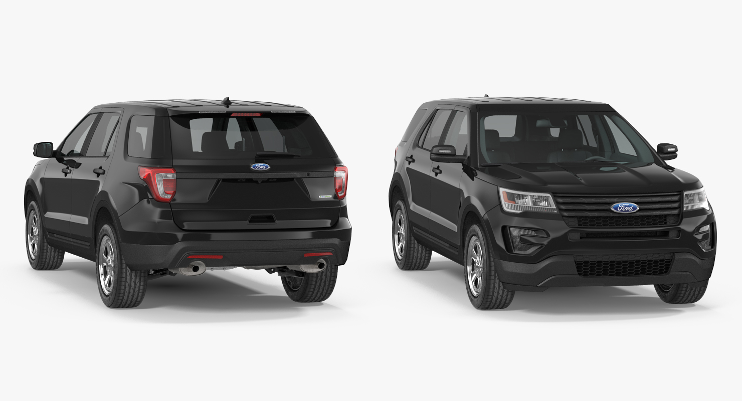 3D model Ford Explorer 2016 Rigged