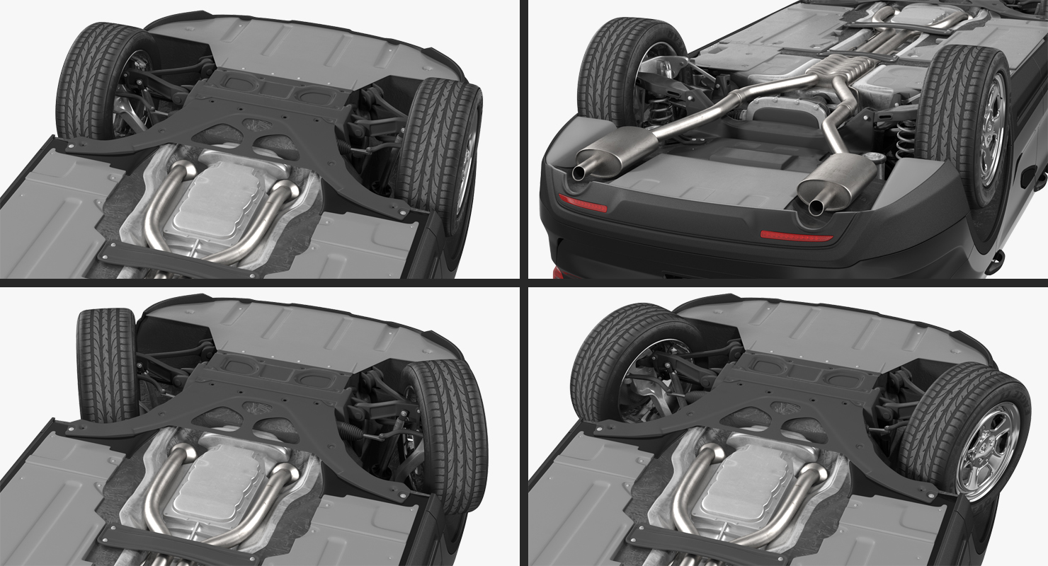 3D model Ford Explorer 2016 Rigged