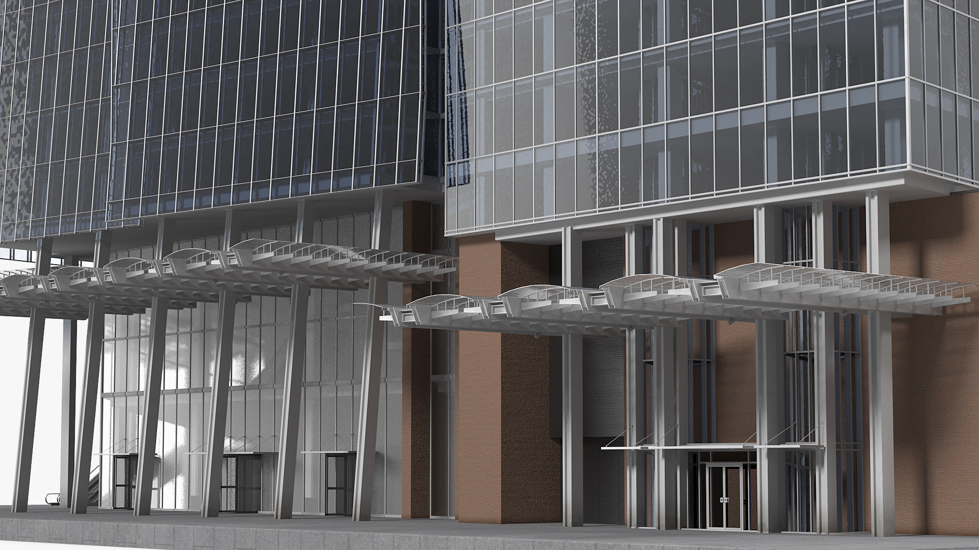 3D model The Shard Skyscraper