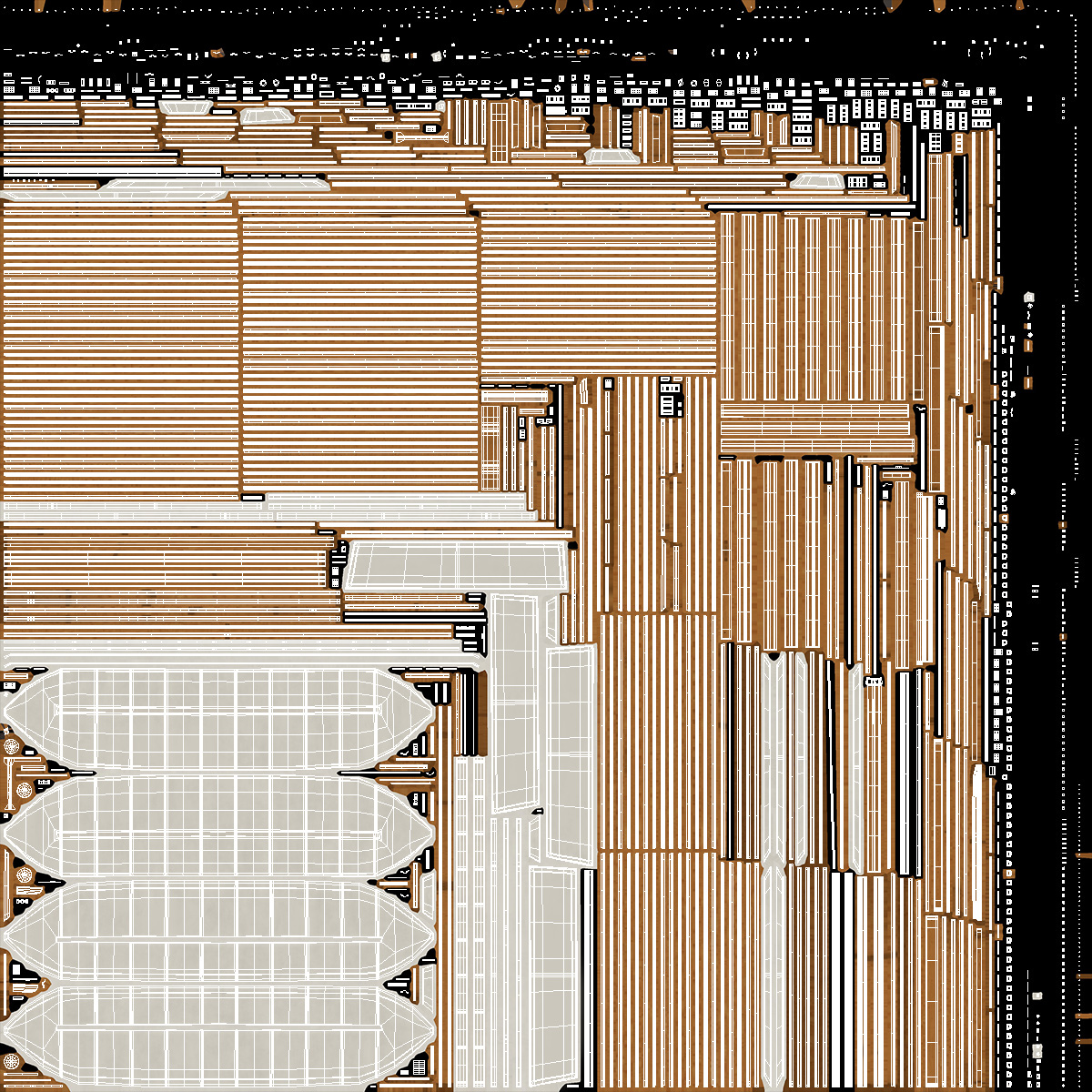 Wright Flyer Rigged 3D model