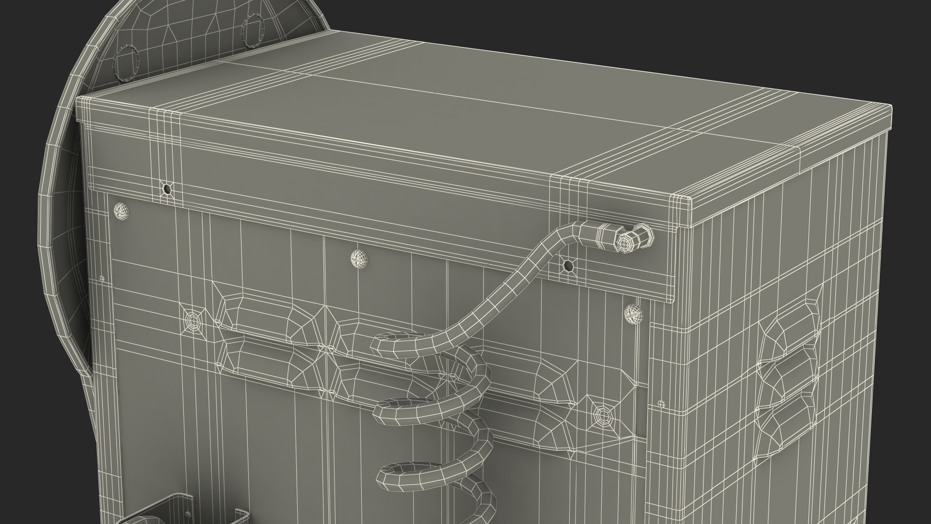 Self Service Tire Air Station 3D model