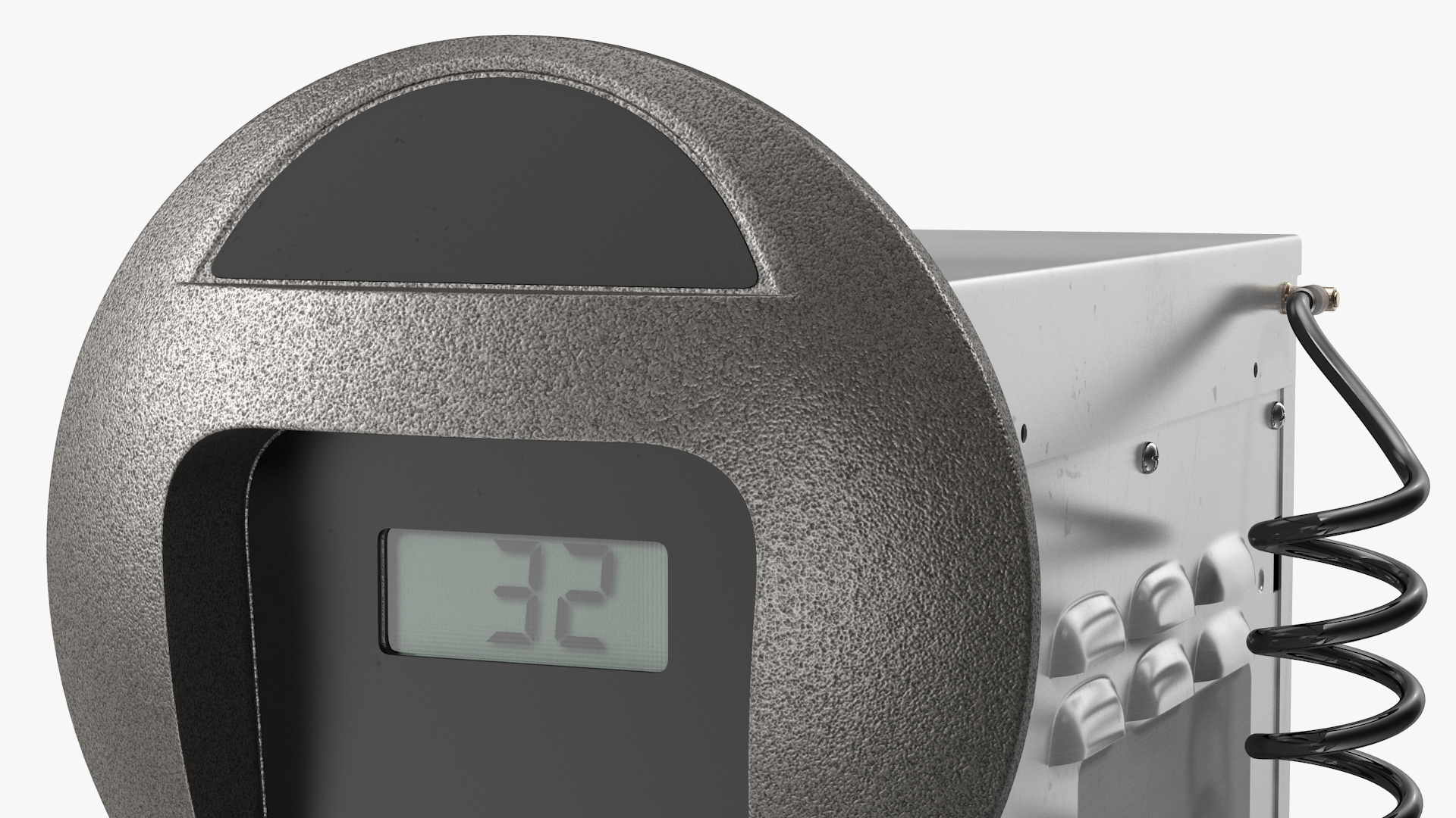 Self Service Tire Air Station 3D model
