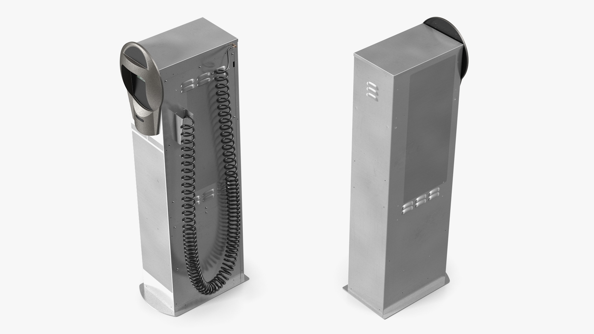 Self Service Tire Air Station 3D model