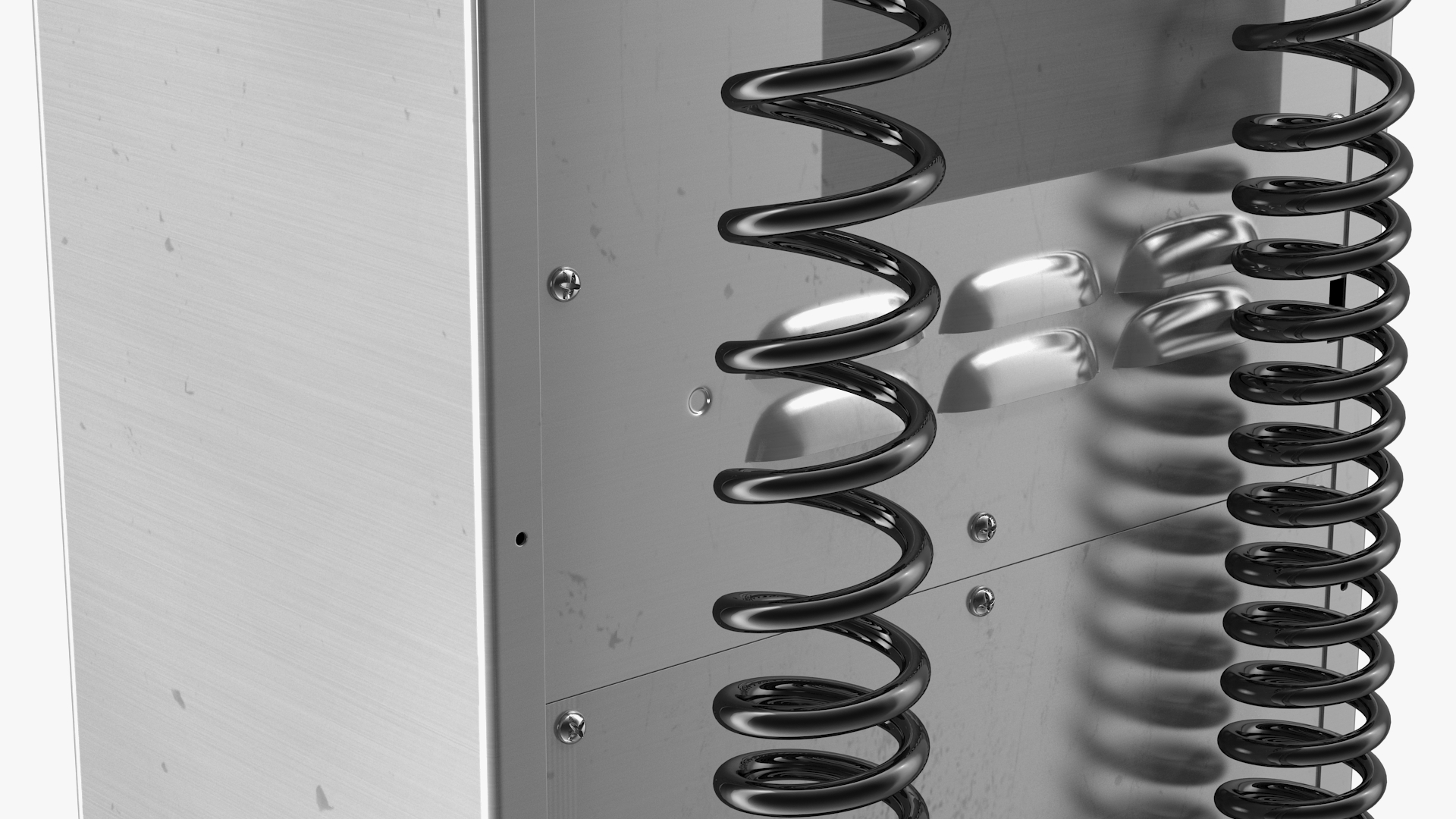 Self Service Tire Air Station 3D model
