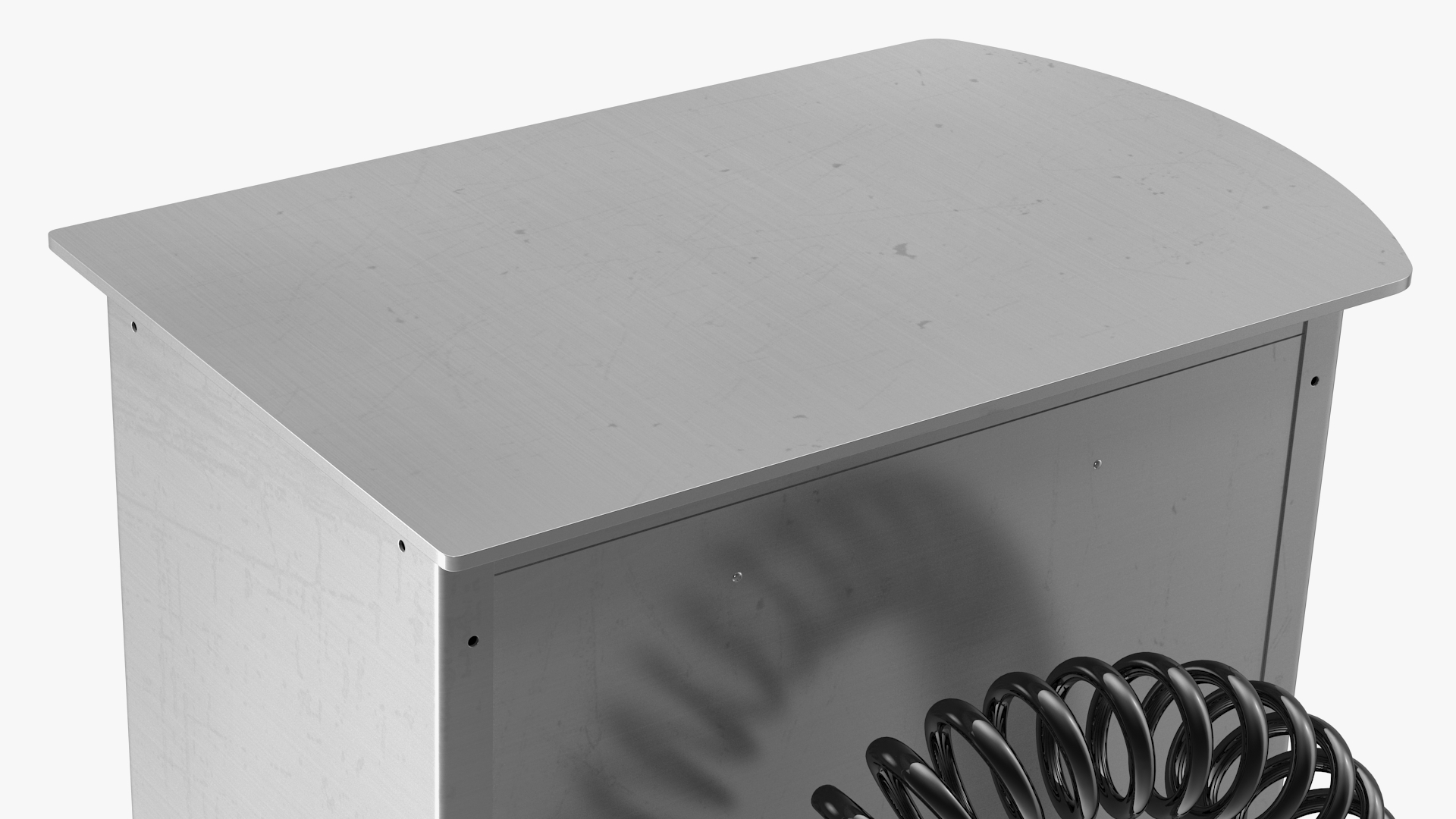 Self Service Tire Air Station 3D model