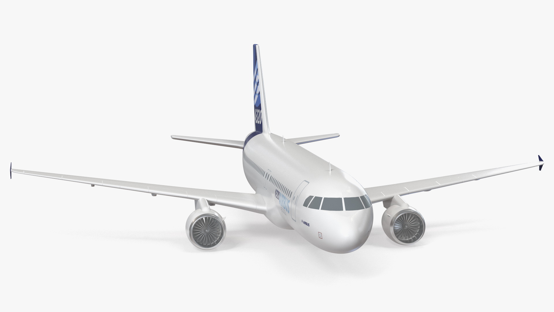 3D Airbus A320 Scale Model model