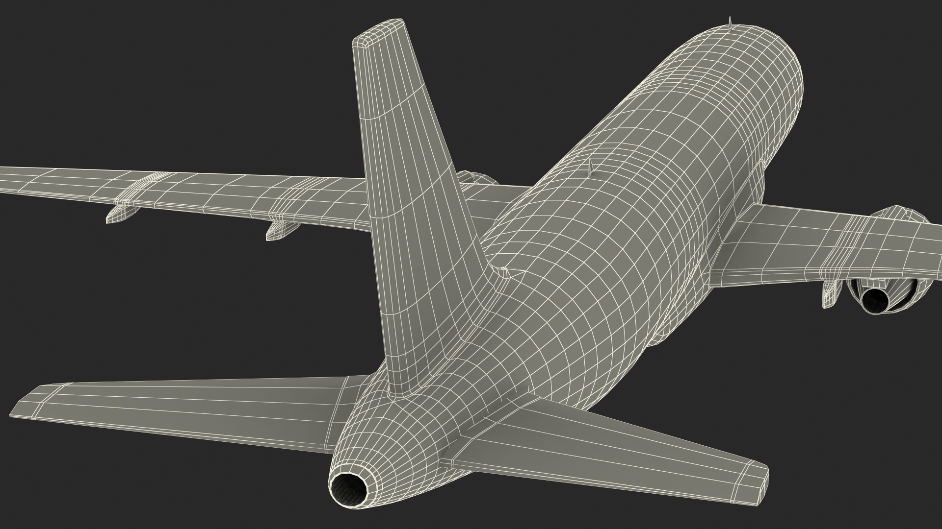 3D Airbus A320 Scale Model model