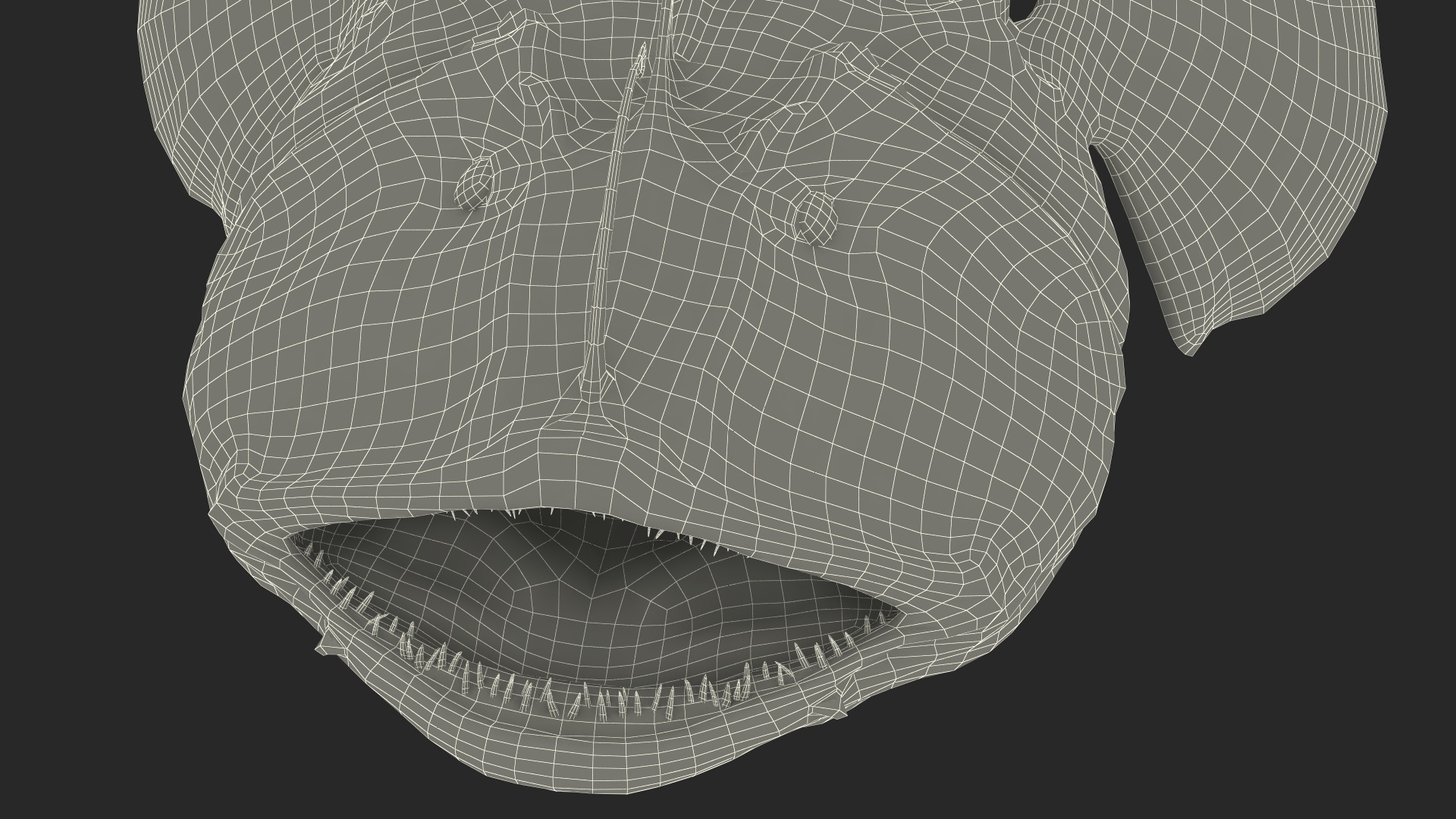 Lophius Piscatorius 3D model