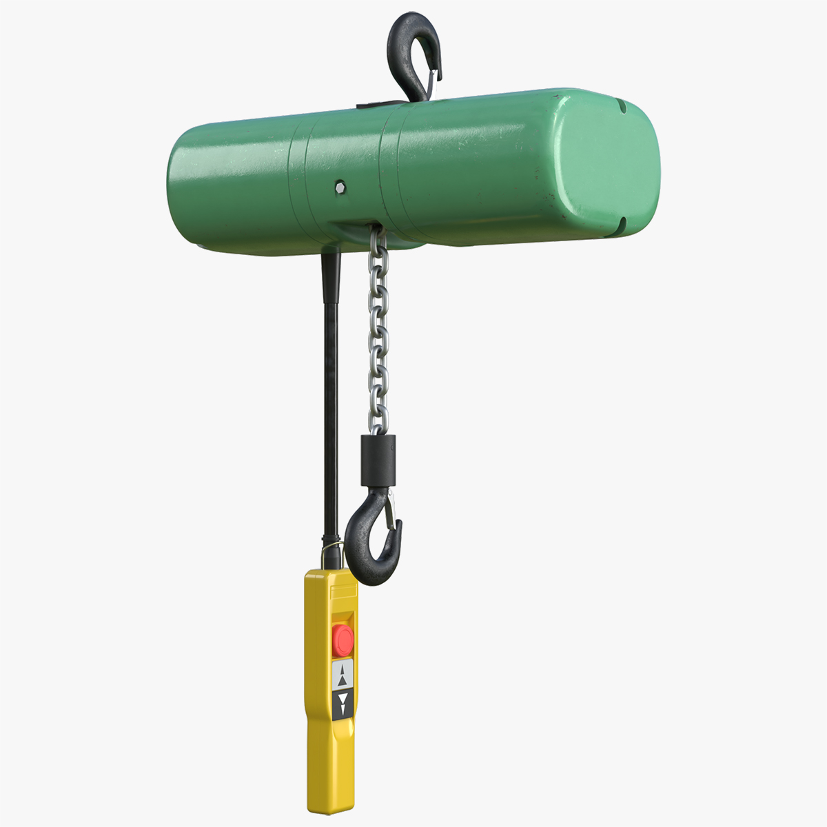 Industrial Lifting Hoist with Chain Hook - view 9