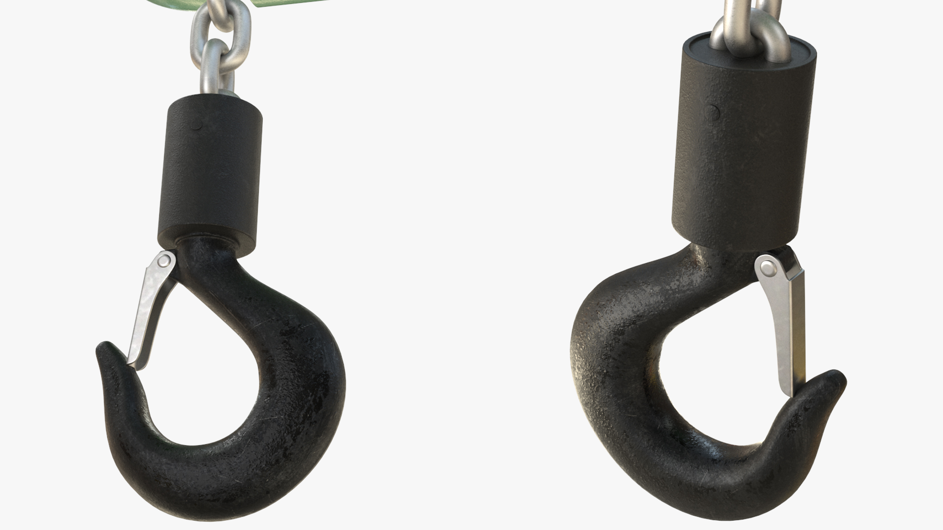 Industrial Lifting Hoist with Chain Hook - view 7