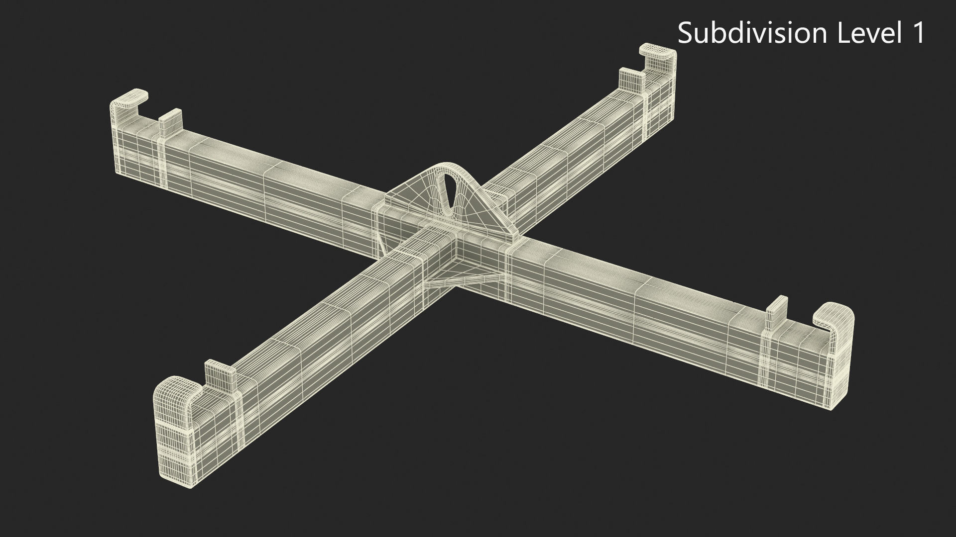 3D Cross Shaped Lifting Frame