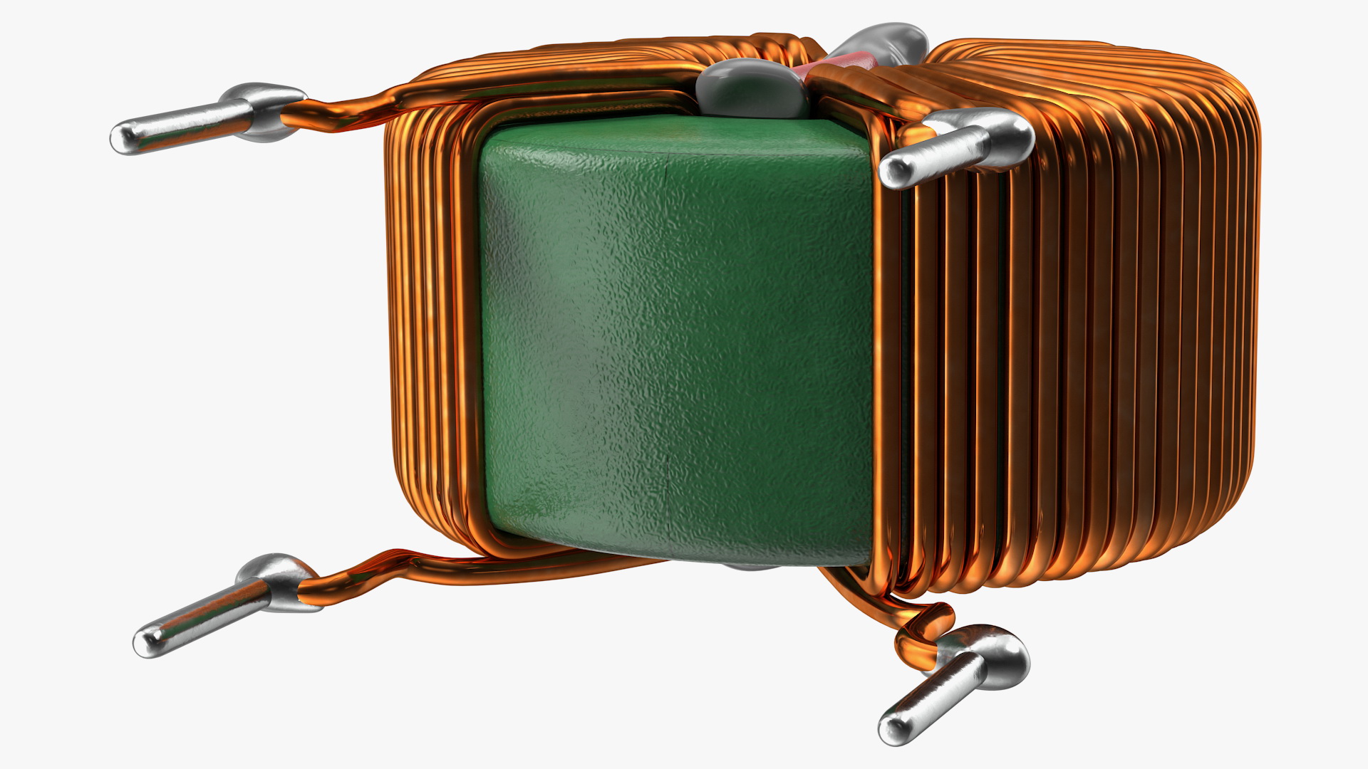 3D model Toroidal Choke Coil Filter Inductor