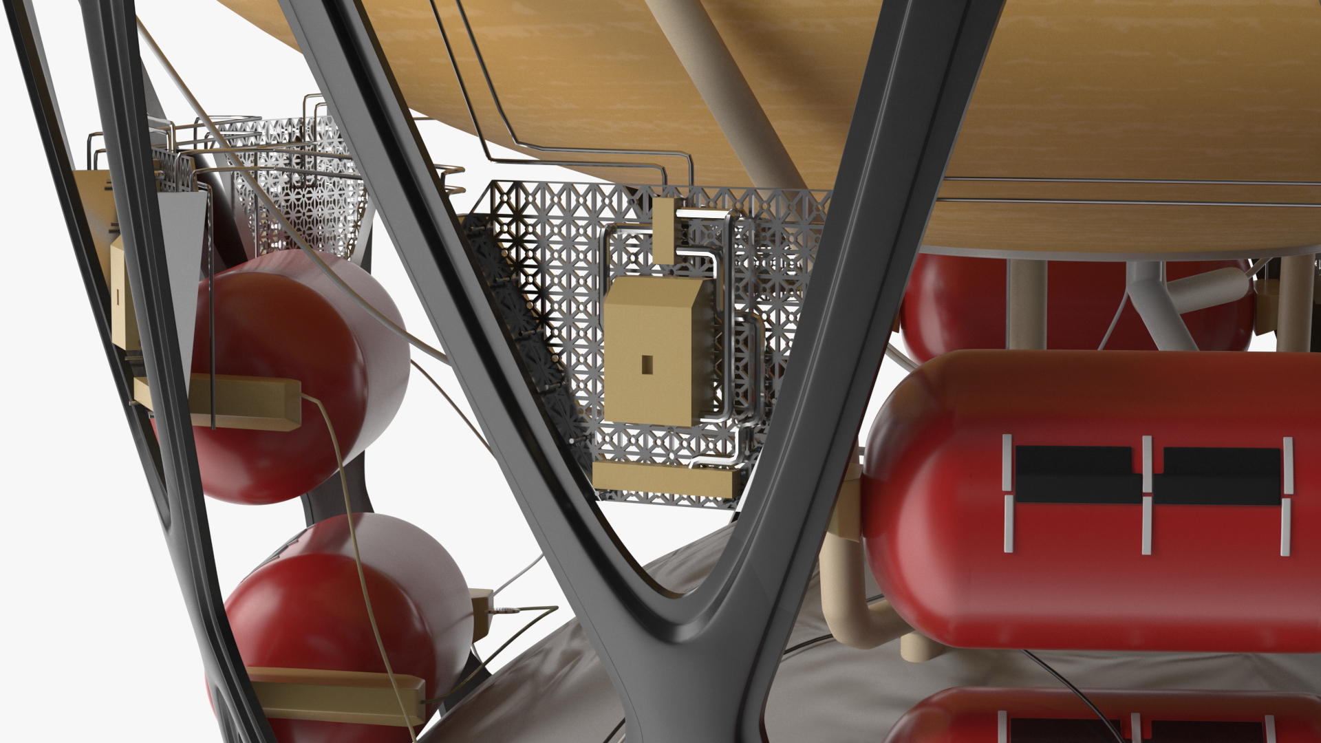 Interim Cryogenic Propulsion Stage 3D model